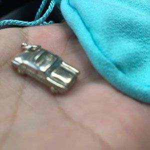 Tiffany & CO. 3D Silver Taxi Charm / Cab Charm